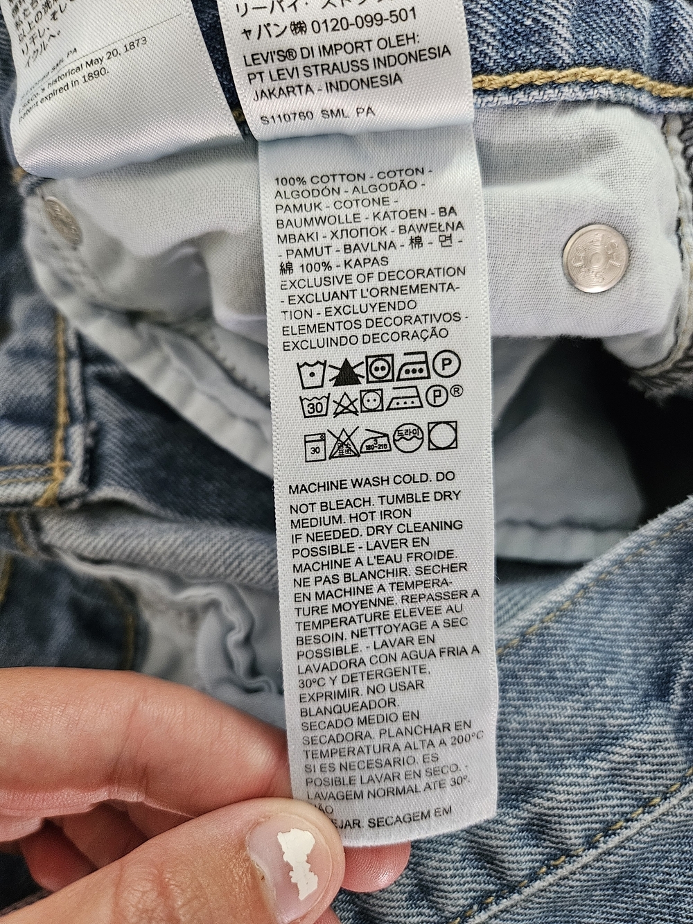 Women's Levi '94 Baggy Jeans - Picture 12 of 12